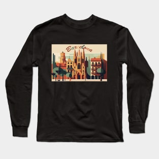 Barcelona, Spain, travel Long Sleeve T-Shirt